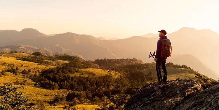 Virtual office at TC Energy Center, Houston, client enjoys hiking, knowing an onsite team is handling the business.